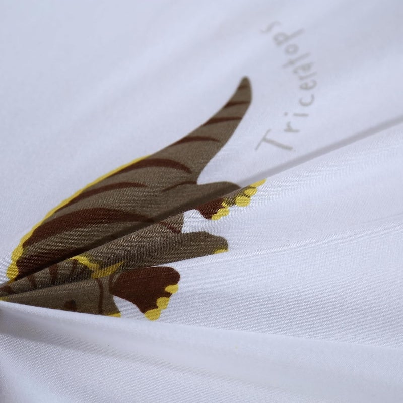 MAG 2Pcs White Dinosaure Toddler Pillowcases(13”*18”),Travel Pillowcase Cover,Mini Size Pillowcases (Toddler, White) - Image 5